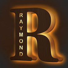 Carica l'immagine nel visualizzatore di Gallery, Personalized Custom Letter Lamp English Name Lamp