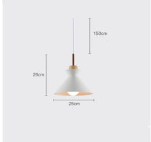 Carica l'immagine nel visualizzatore di Gallery, Nordic Style Dining Room Chandelier With Three Heads Modern Minimalist