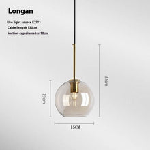 Carica l'immagine nel visualizzatore di Gallery, Lampadario in Vetro Retrò