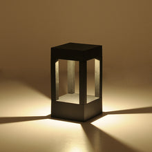 Carica l'immagine nel visualizzatore di Gallery, Lampada da giardino a LED quadrata impermeabile per esterni, lampada da giardino per esterni