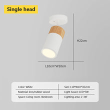 Carica l'immagine nel visualizzatore di Gallery, Scandinavian Minimalist Modern Track Lighting