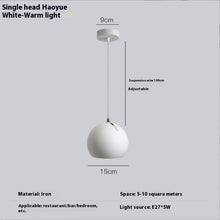 Carica l'immagine nel visualizzatore di Gallery, Ball Chandelier Post-modern Living Room Table Lighting Creative Art Bedroom Bedside Lamps