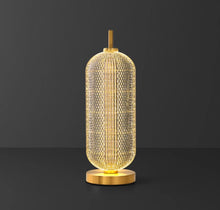 Carica l'immagine nel visualizzatore di Gallery, Lampada da tavolo per camera da letto, lampada da comodino a LED semplice e creativa