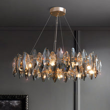 Carica l'immagine nel visualizzatore di Gallery, Lampadario di Cristallo K9 – Lusso Moderno per Soggiorno e Hotel