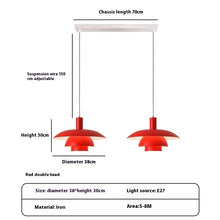 Carica l'immagine nel visualizzatore di Gallery, Lampada a Sospensione LED in Alluminio - Mini PH Style