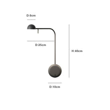 Carica l'immagine nel visualizzatore di Gallery, Living Room Wall Lamp Bedroom Bedside Lamp Creative Aisle Hotel Guest Room Exhibition Hall