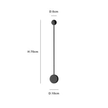 Carica l'immagine nel visualizzatore di Gallery, Living Room Wall Lamp Bedroom Bedside Lamp Creative Aisle Hotel Guest Room Exhibition Hall