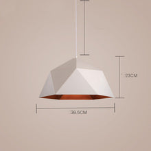 Carica l'immagine nel visualizzatore di Gallery, Nordic Balcony Bar Individual Single Head Restaurant Creative Geometric Chandelier