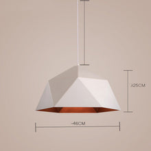 Carica l'immagine nel visualizzatore di Gallery, Nordic Balcony Bar Individual Single Head Restaurant Creative Geometric Chandelier