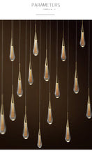 Carica l'immagine nel visualizzatore di Gallery, Applique LED in Cristallo K9 a Goccia