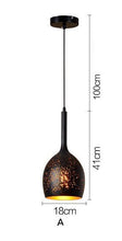 Carica l'immagine nel visualizzatore di Gallery, Simple Retro Wrought Iron Chandeliers Cafe Bar Single Head Lighting Bar