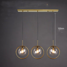 Carica l'immagine nel visualizzatore di Gallery, Lampadario Nordic Luxury in Vetro Artistico