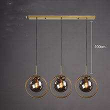 Carica l'immagine nel visualizzatore di Gallery, Lampadario Nordic Luxury in Vetro Artistico