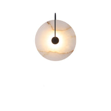 Carica l'immagine nel visualizzatore di Gallery, Applique LED in Marmo Naturale – Eleganza Sospesa