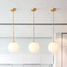 Carica l'immagine nel visualizzatore di Gallery, Bedroom Bedside Glass Single Head Small Chandelier