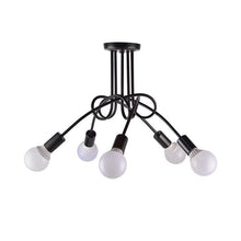 Carica l'immagine nel visualizzatore di Gallery, Lampadario Moderno a Bracci Curvi – Design Minimal per Zona Notte e Living
