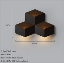 Carica l'immagine nel visualizzatore di Gallery, Modern Minimalist Background Wall Light LED