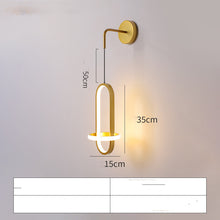 Carica l'immagine nel visualizzatore di Gallery, Applique LED Moderna Minimal