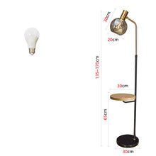 Carica l'immagine nel visualizzatore di Gallery, Nordic Luxury Sofa Side Floor Lamp Creative Personality