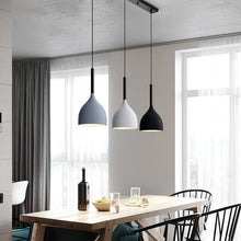 Carica l'immagine nel visualizzatore di Gallery, Nordic Restaurant Chandelier Three-head Modern Minimalist