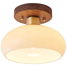 Carica l'immagine nel visualizzatore di Gallery, New Chinese Style Corridor Aisle Light Luxury Walnut Multi-table Lamp