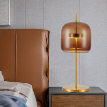Carica l'immagine nel visualizzatore di Gallery, Modern Bedside LED Glass Lamp