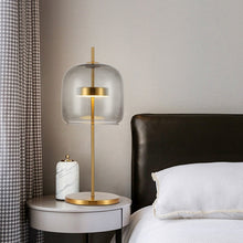 Carica l'immagine nel visualizzatore di Gallery, Modern Bedside LED Glass Lamp