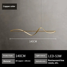 Carica l'immagine nel visualizzatore di Gallery, Lampada in Rame Spazzolato