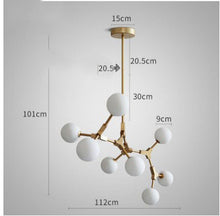 Carica l'immagine nel visualizzatore di Gallery, Dining Lamp Bedroom Bar Designer Magic Bean Chandelier