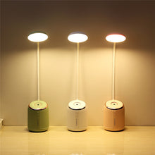 Carica l'immagine nel visualizzatore di Gallery, Lampada da scrivania a LED con umidificatore USB