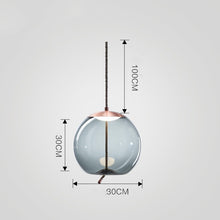 Carica l'immagine nel visualizzatore di Gallery, Dining Room Chandelier Living Room Bar Bedroom Glass Single Head