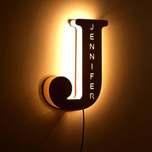 Carica l'immagine nel visualizzatore di Gallery, Personalized Custom Letter Lamp English Name Lamp
