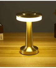 Carica l'immagine nel visualizzatore di Gallery, Touch Led Charging Table Lamp Creative Lamp Mushroom Lamp Cordless Rechargeable Touch Sensor Metal Aluminum Wireless Table Lamps