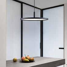Carica l'immagine nel visualizzatore di Gallery, Nordic Creative Thin Round Bar Lamp Office Chandelier