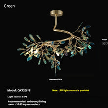 Carica l'immagine nel visualizzatore di Gallery, Nordic Modern Minimalist Natural Agate Ceiling Light