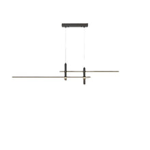 Carica l'immagine nel visualizzatore di Gallery, Nordic Restaurant Ceiling Lamp Minimalist Strip Dining-room Lamp