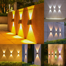 Carica l'immagine nel visualizzatore di Gallery, Solar Outdoor Wall Lamp Courtyard Decoration Atmosphere Wall Lamp