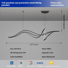 Carica l'immagine nel visualizzatore di Gallery, Lampadario Moderno Minimalista a LED