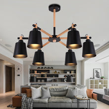 Carica l'immagine nel visualizzatore di Gallery, Simple Living Room Lamp Ceiling Lamp Solid Wood