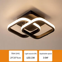 Carica l'immagine nel visualizzatore di Gallery, Corridoio, corridoio, luce, semplice, moderno, balcone