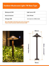Carica l'immagine nel visualizzatore di Gallery, Lawn Lamp Outdoor Floor Outlet Floor Garden Lamp