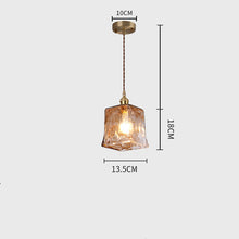 Carica l'immagine nel visualizzatore di Gallery, Glass Lamp Art Creative Personality Industrial Style Chandelier