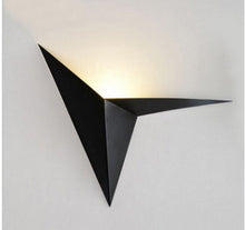 Carica l'immagine nel visualizzatore di Gallery, Triangle wall lamp bedside study hotel room maple leaf lamp