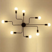 Carica l'immagine nel visualizzatore di Gallery, Iron Industrial Ceiling Lamp For Living Room
