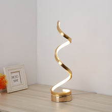 Carica l'immagine nel visualizzatore di Gallery, Lampada da tavolo a LED con protezione per gli occhi, lampada da comodino minimalista e creativa