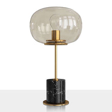 Carica l'immagine nel visualizzatore di Gallery, Postmodern Minimalist Marble Table Lamp Creative Nordic Glass Ball