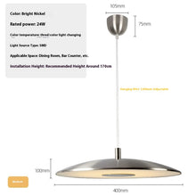 Carica l'immagine nel visualizzatore di Gallery, Modern Minimalistic Personalized Bauhaus Style Restaurant UFO Chandelier