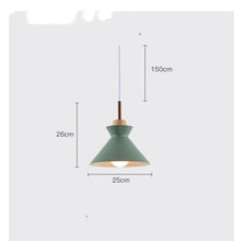 Carica l'immagine nel visualizzatore di Gallery, Nordic Style Dining Room Chandelier With Three Heads Modern Minimalist