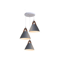 Carica l'immagine nel visualizzatore di Gallery, Nordic Dining Room Chandelier Creative Art Simple Personality Macaron Bedroom Bar Lamp