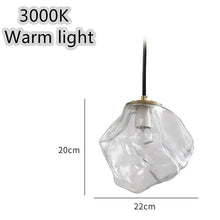 Carica l'immagine nel visualizzatore di Gallery, Minimalist Art Ice Cube Restaurant Chandelier Personality Creative